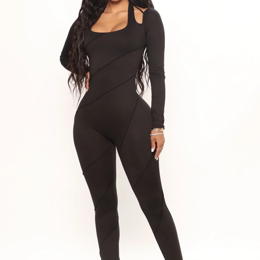 Black jumpsuit